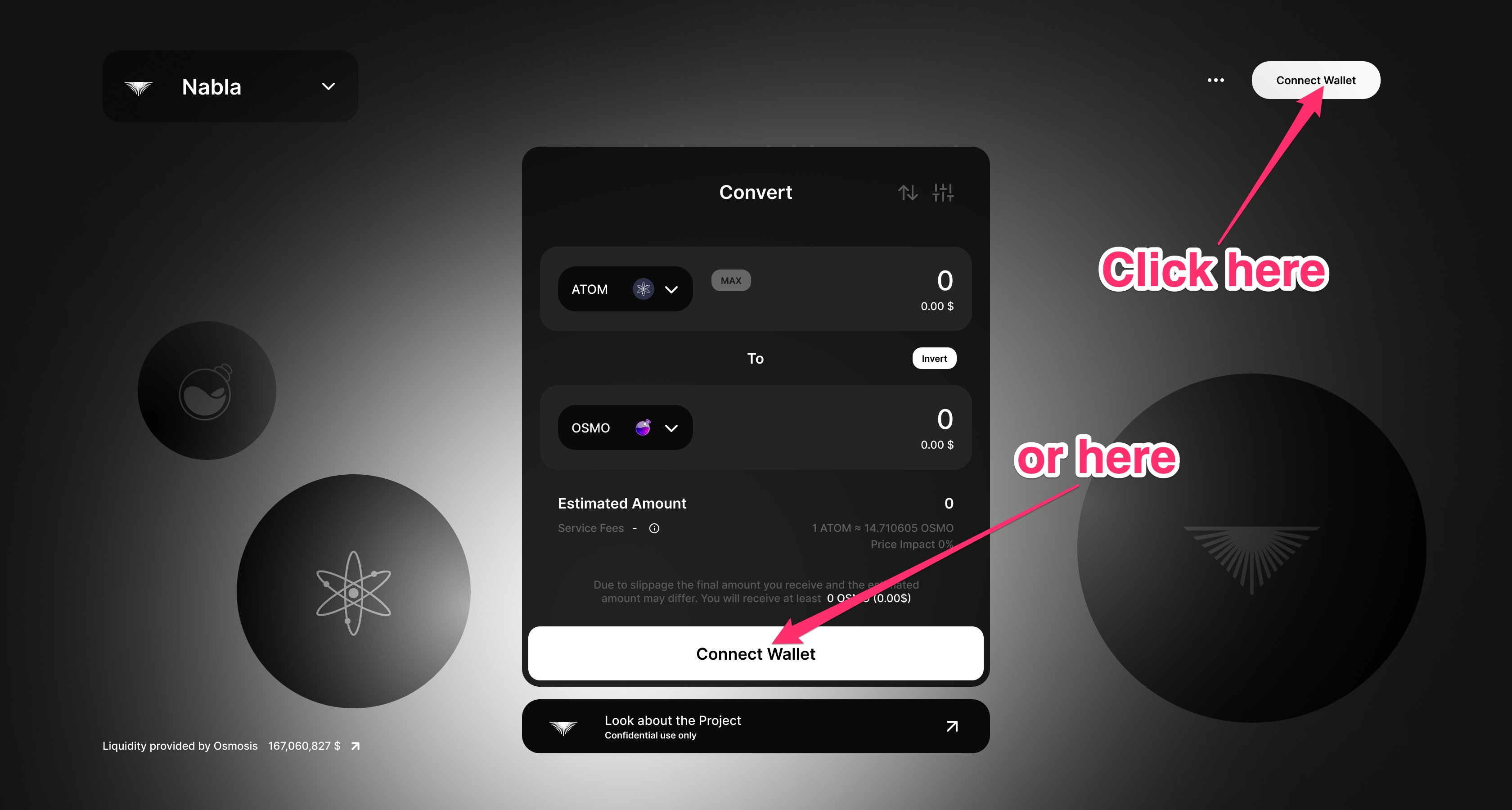 connect the wallet Connect the wallet image